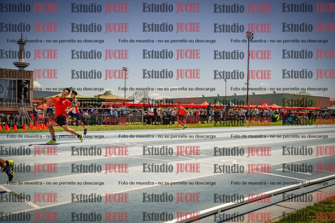 Fotos de los 100mts llanos de mujeres y varones AZUL/NARANJA (Promocional TAIN) - FINAL