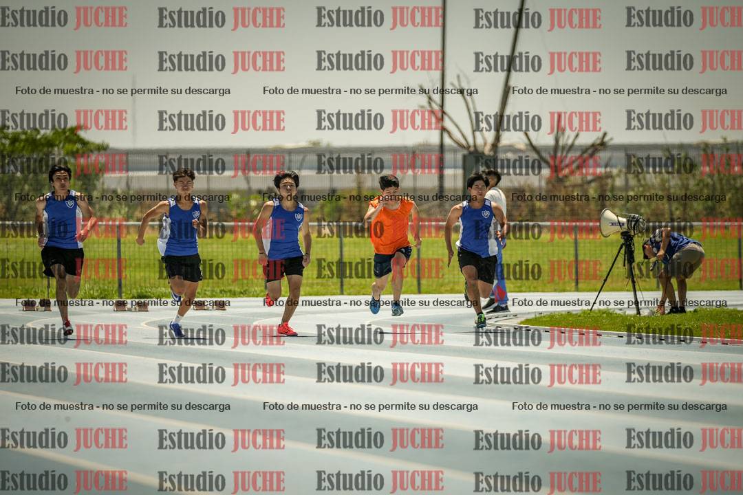 Fotos de los 100mts llanos de mujeres y varones AZUL/NARANJA (Promocional TAIN) - FINAL