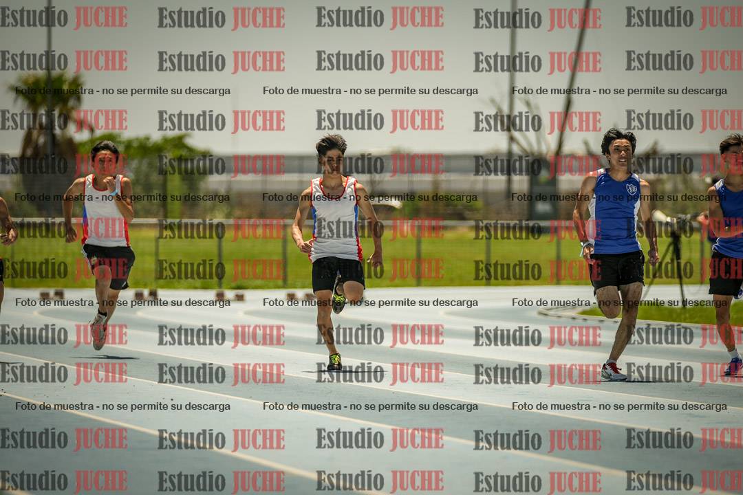 Fotos de los 100mts llanos de mujeres y varones AZUL/NARANJA (Promocional TAIN) - FINAL
