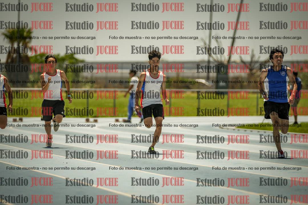 Fotos de los 100mts llanos de mujeres y varones AZUL/NARANJA (Promocional TAIN) - FINAL