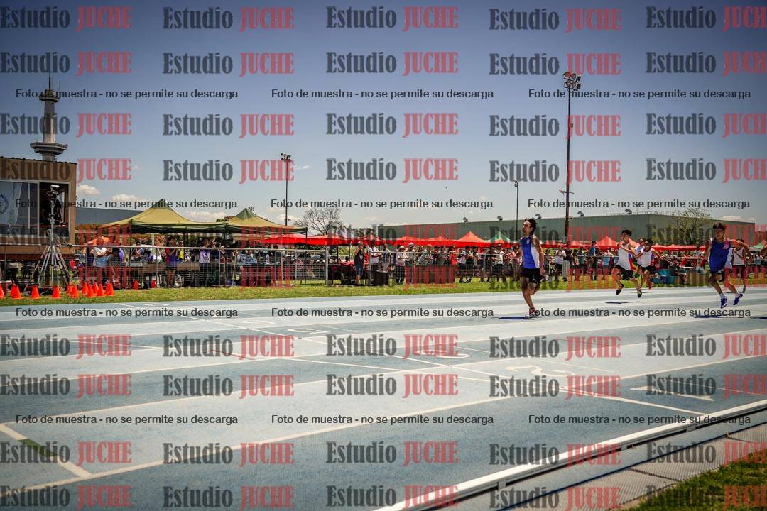 Fotos de los 100mts llanos de mujeres y varones AZUL/NARANJA (Promocional TAIN) - FINAL