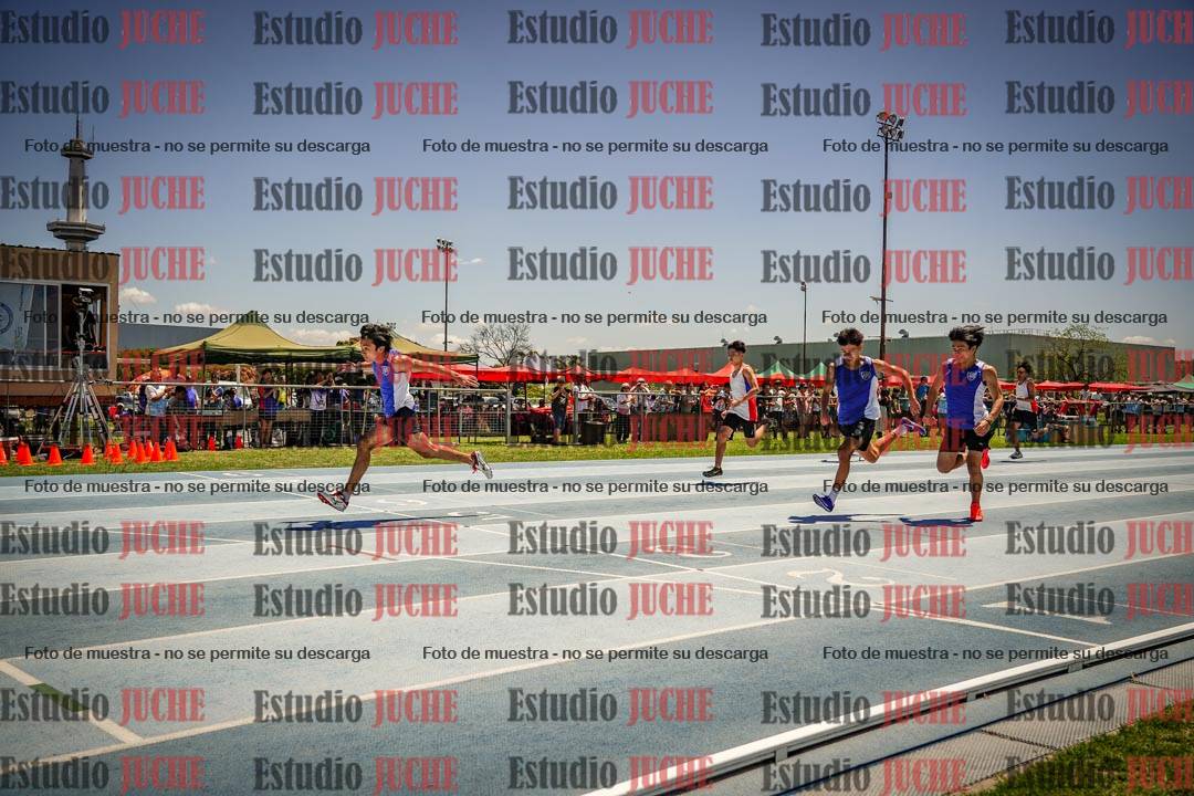 Fotos de los 100mts llanos de mujeres y varones AZUL/NARANJA (Promocional TAIN) - FINAL