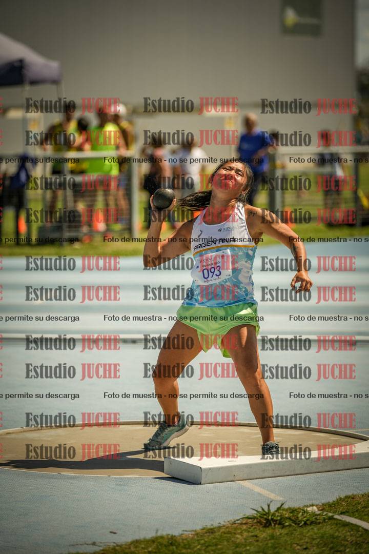 Fotos del lanzamiento de bala de mujeres LIBRE/MASTER - FINAL