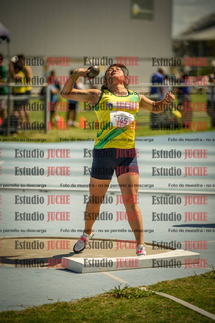 Fotos del lanzamiento de bala de mujeres LIBRE/MASTER - FINAL