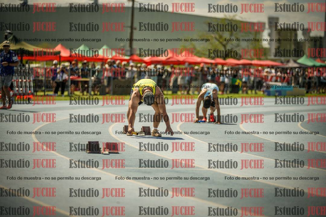 Fotos de las Postas 4x100mts de varones MASTER (35/45) - FINAL