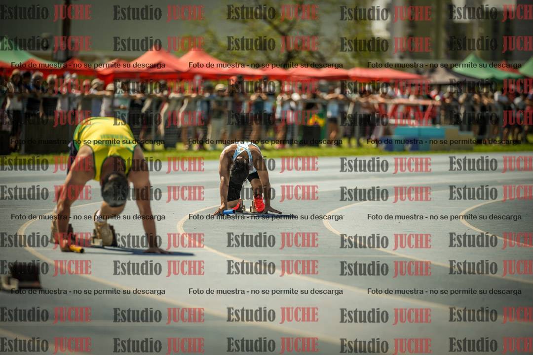Fotos de las Postas 4x100mts de varones MASTER (35/45) - FINAL