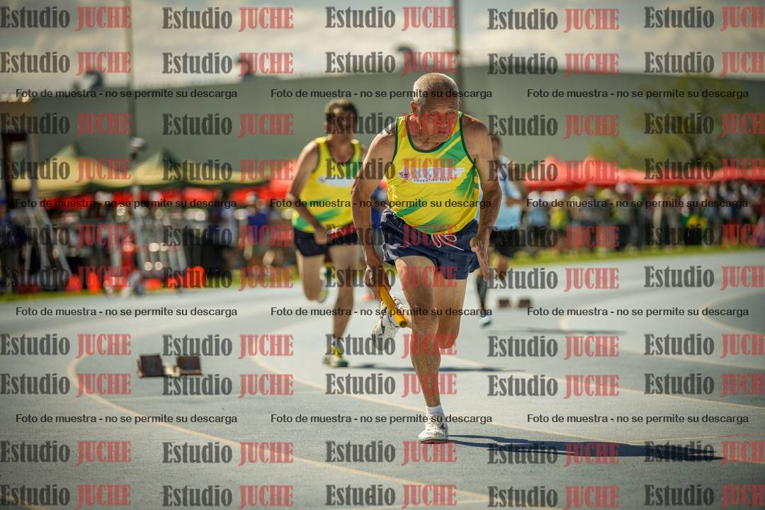 Fotos de las Postas 4x100mts de varones MASTER (50/60) - FINAL