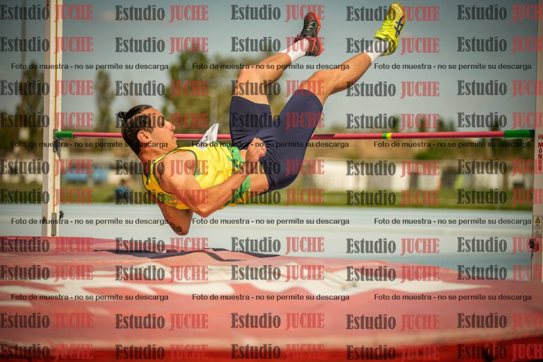 Fotos del salto en alto de varones - decatlón 4