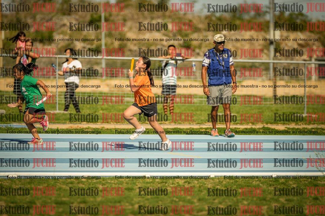 Fotos de las Postas 6x50mts de niñas y niños VERDE (Promocional TAIN) - FINAL