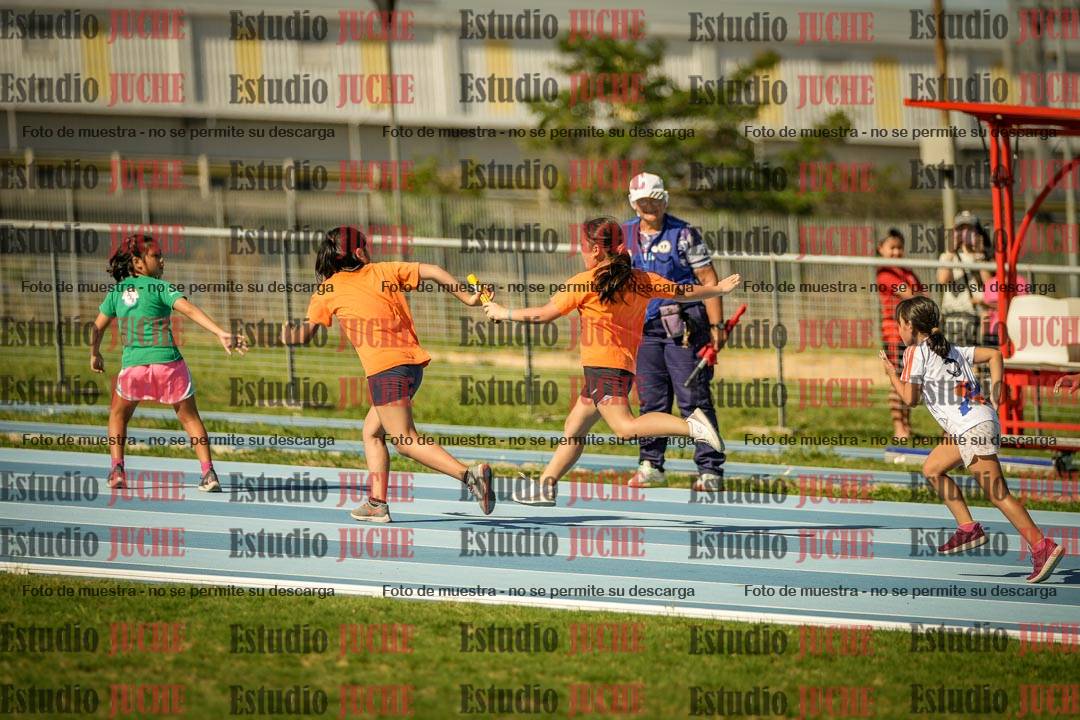 Fotos de las Postas 6x50mts de niñas y niños VERDE (Promocional TAIN) - FINAL