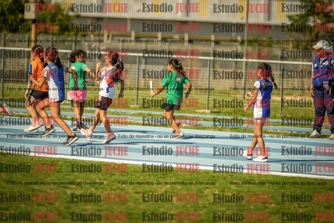 Fotos de las Postas 6x50mts de niñas y niños VERDE (Promocional TAIN) - FINAL