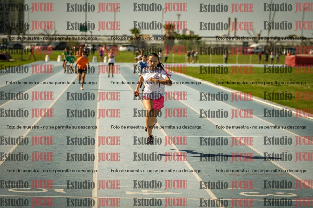 Fotos de las Postas 6x50mts de niñas y niños VERDE (Promocional TAIN) - FINAL