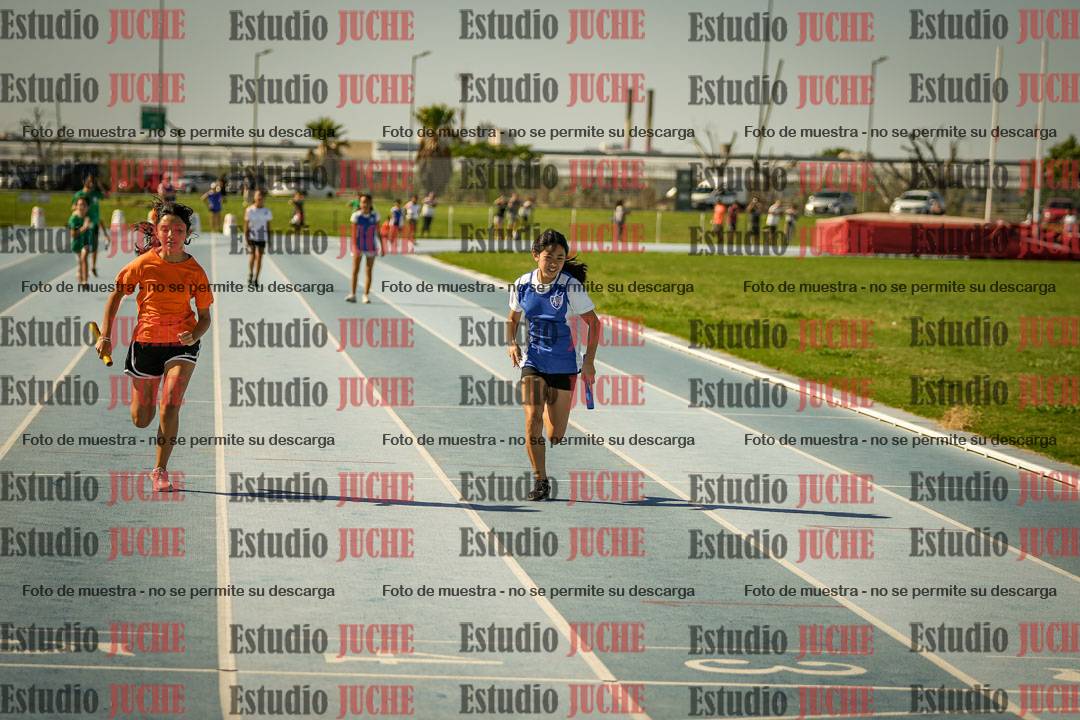 Fotos de las Postas 6x50mts de niñas y niños VERDE (Promocional TAIN) - FINAL