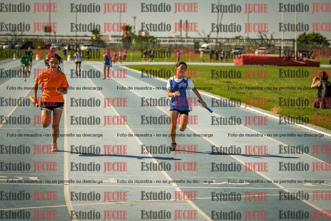 Fotos de las Postas 6x50mts de niñas y niños VERDE (Promocional TAIN) - FINAL