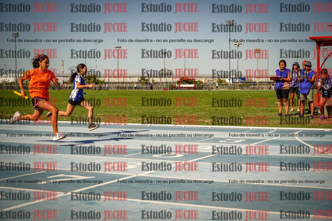 Fotos de las Postas 6x50mts de niñas y niños VERDE (Promocional TAIN) - FINAL