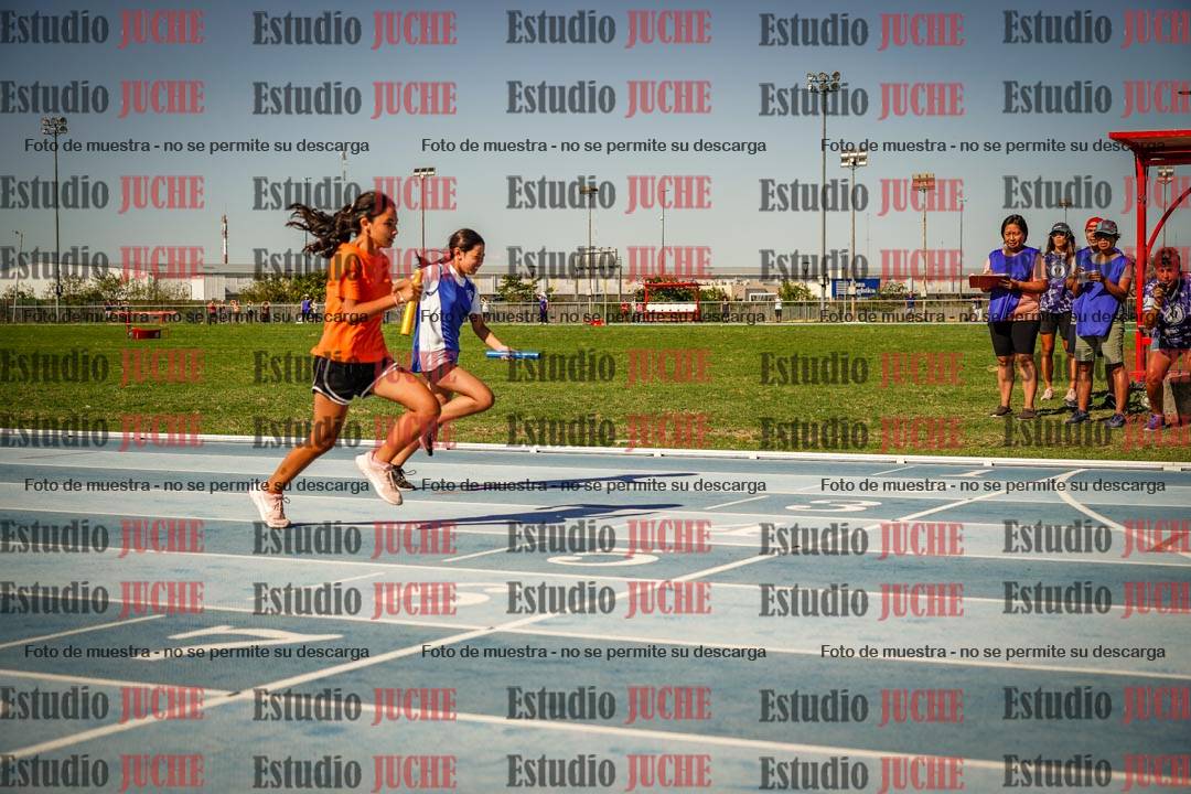 Fotos de las Postas 6x50mts de niñas y niños VERDE (Promocional TAIN) - FINAL