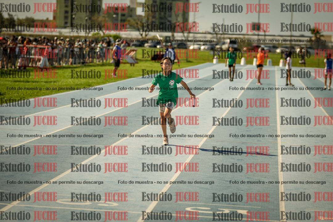 Fotos de las Postas 6x50mts de niñas y niños VERDE (Promocional TAIN) - FINAL