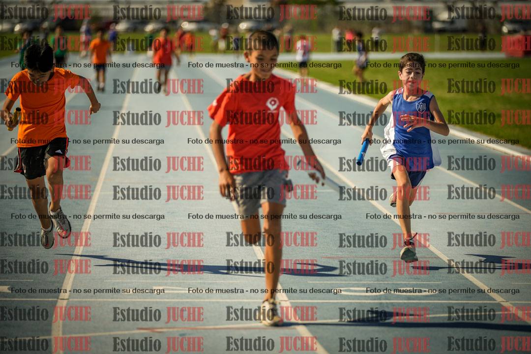 Fotos de las Postas 6x50mts de niñas y niños VERDE (Promocional TAIN) - FINAL