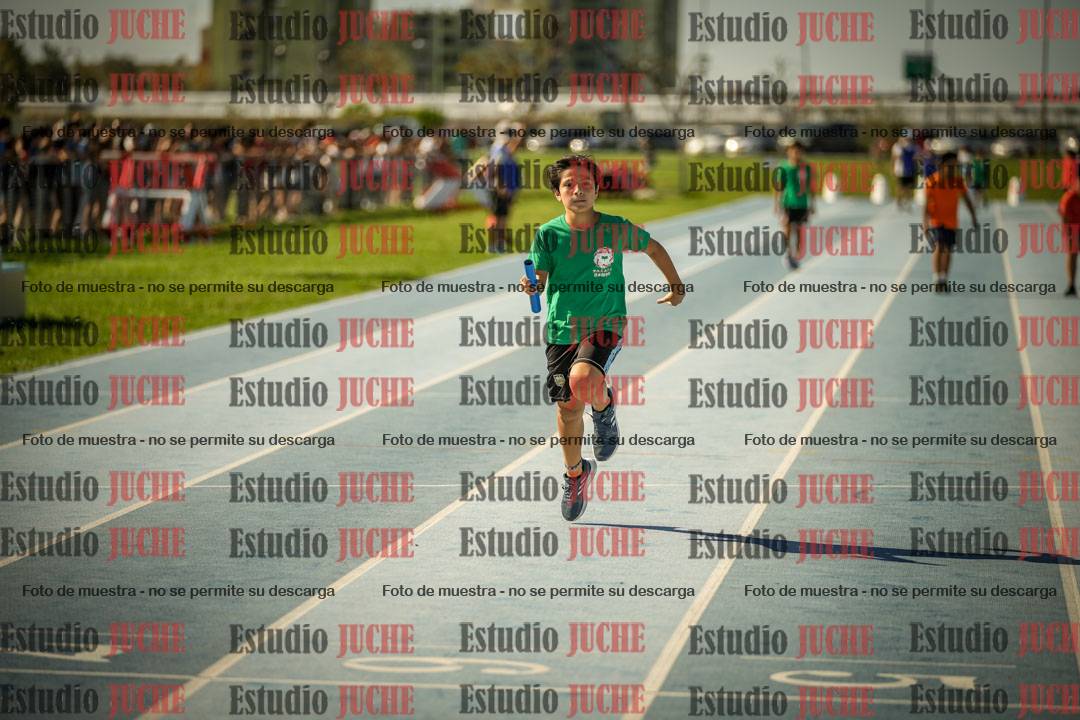 Fotos de las Postas 6x50mts de niñas y niños VERDE (Promocional TAIN) - FINAL