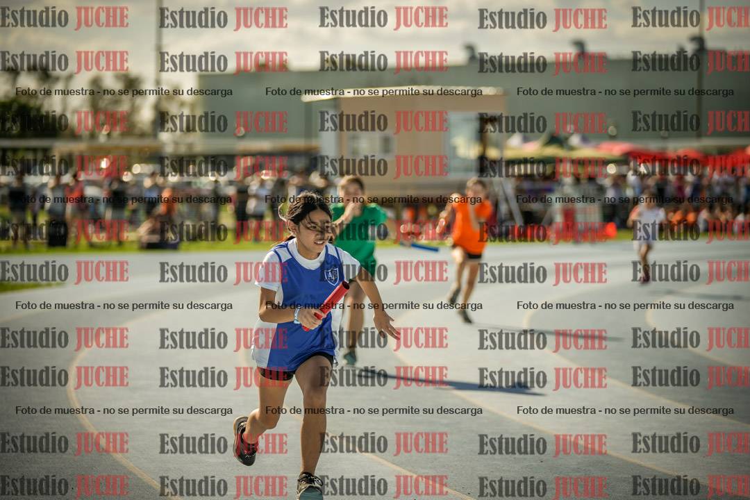 Fotos de las Postas 4x100mts de niñas y niños ROJO (Promocional TAIN) - FINAL