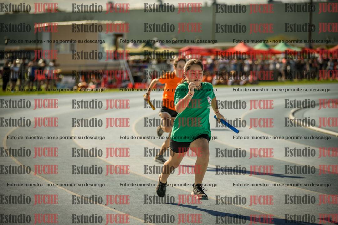 Fotos de las Postas 4x100mts de niñas y niños ROJO (Promocional TAIN) - FINAL