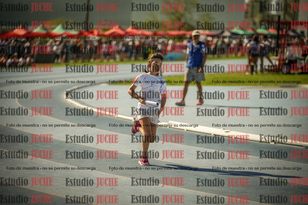 Fotos de las Postas 4x100mts de niñas y niños ROJO (Promocional TAIN) - FINAL