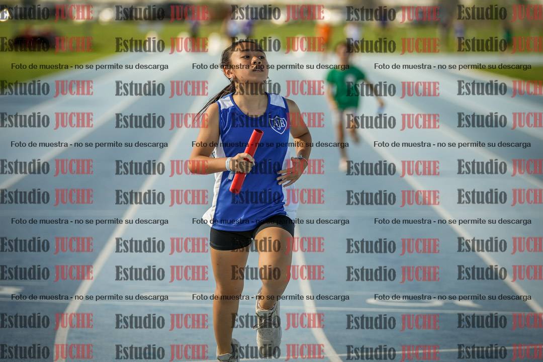 Fotos de las Postas 4x100mts de niñas y niños ROJO (Promocional TAIN) - FINAL