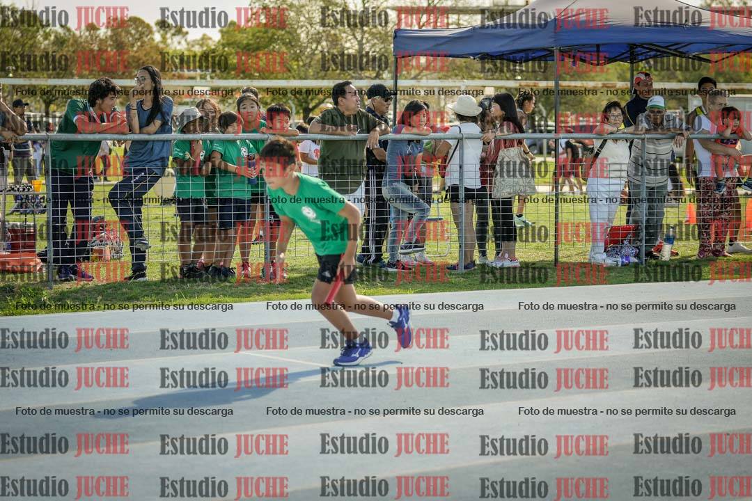 Fotos de las Postas 4x100mts de niñas y niños ROJO (Promocional TAIN) - FINAL