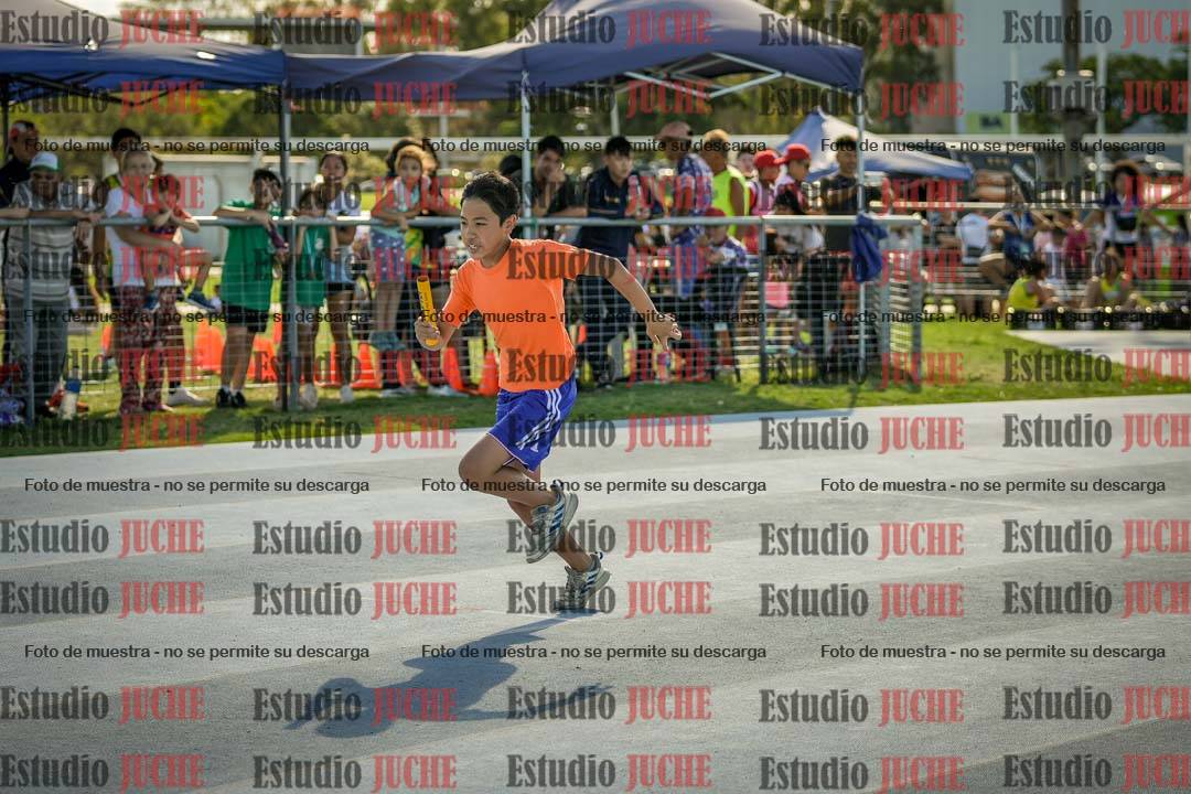 Fotos de las Postas 4x100mts de niñas y niños ROJO (Promocional TAIN) - FINAL