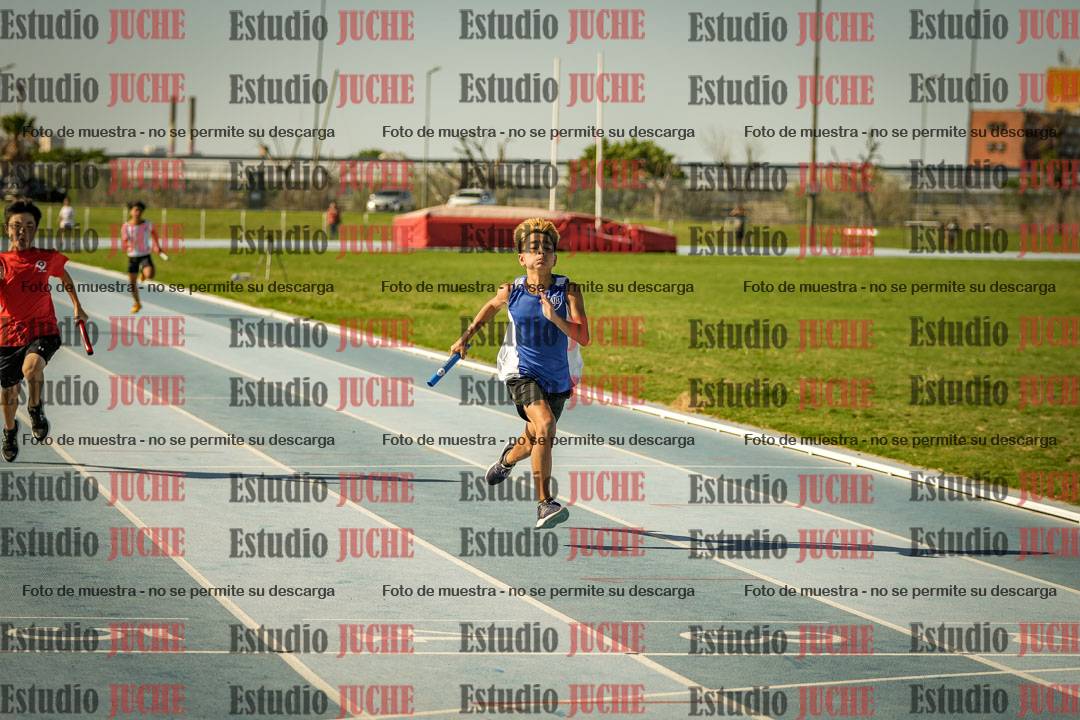 Fotos de las Postas 4x100mts de niñas y niños ROJO (Promocional TAIN) - FINAL