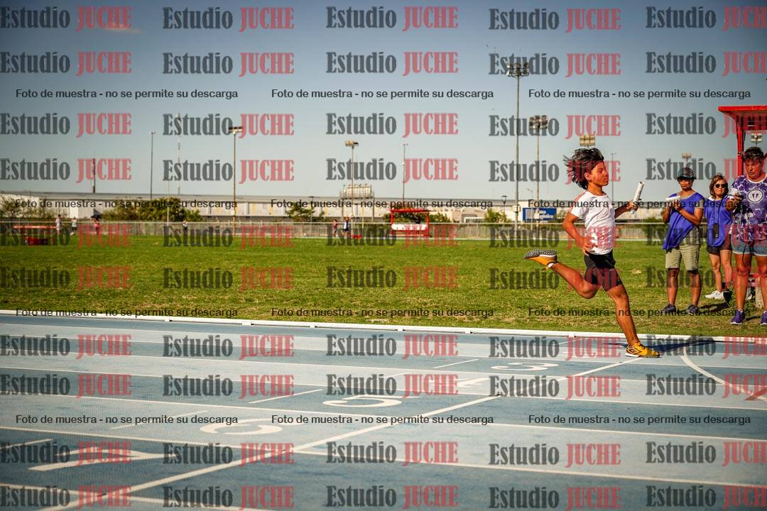 Fotos de las Postas 4x100mts de niñas y niños ROJO (Promocional TAIN) - FINAL