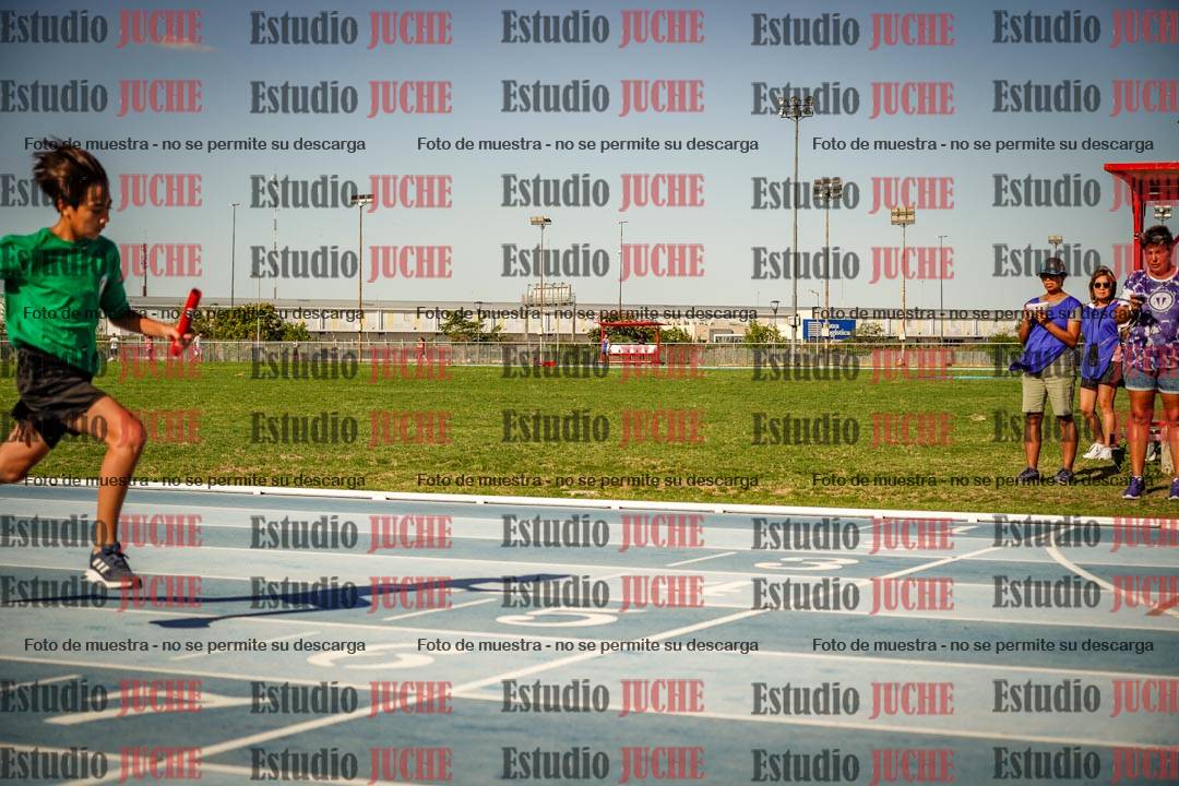Fotos de las Postas 4x100mts de niñas y niños ROJO (Promocional TAIN) - FINAL