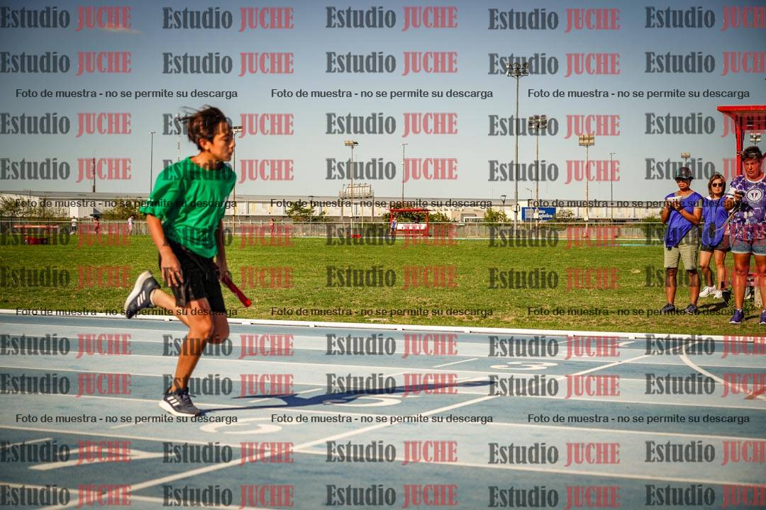 Fotos de las Postas 4x100mts de niñas y niños ROJO (Promocional TAIN) - FINAL