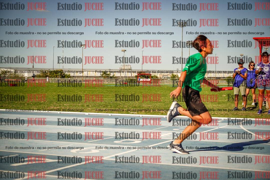 Fotos de las Postas 4x100mts de niñas y niños ROJO (Promocional TAIN) - FINAL