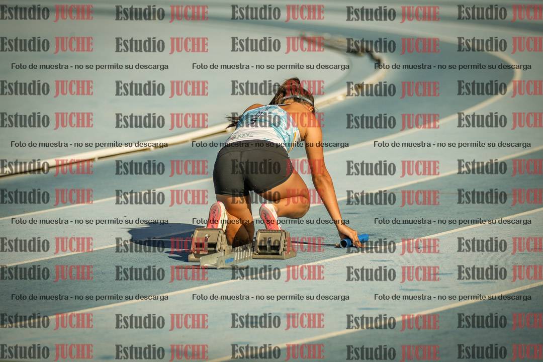 Fotos de las Postas 4x100mts de mujeres LIBRE - FINAL