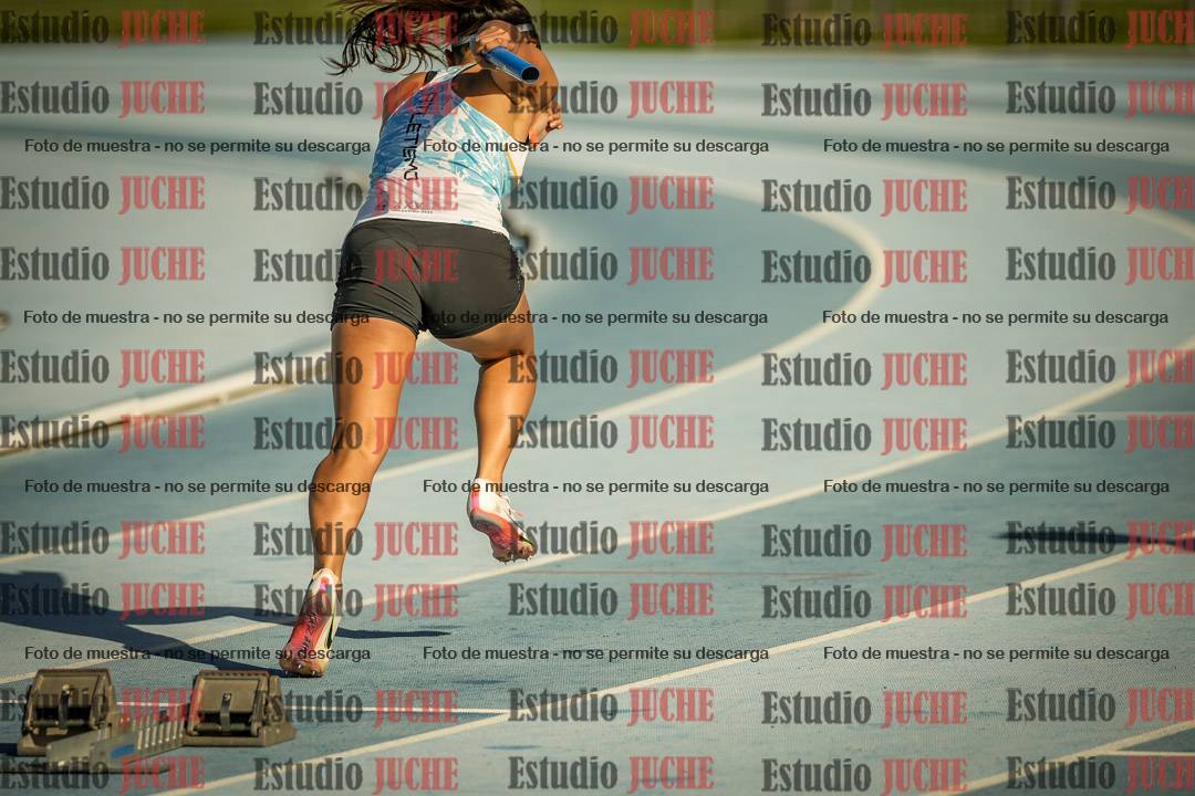 Fotos de las Postas 4x100mts de mujeres LIBRE - FINAL