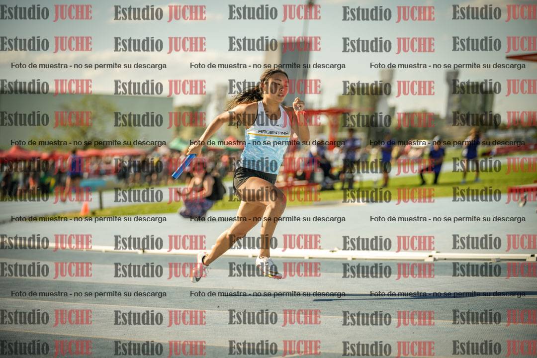 Fotos de las Postas 4x100mts de mujeres LIBRE - FINAL