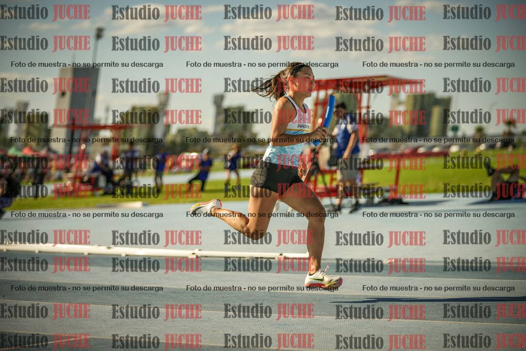 Fotos de las Postas 4x100mts de mujeres LIBRE - FINAL