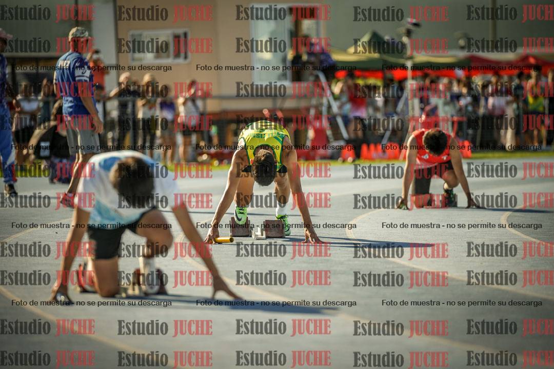 Fotos de las Postas 4x100mts de varones LIBRE - FINAL