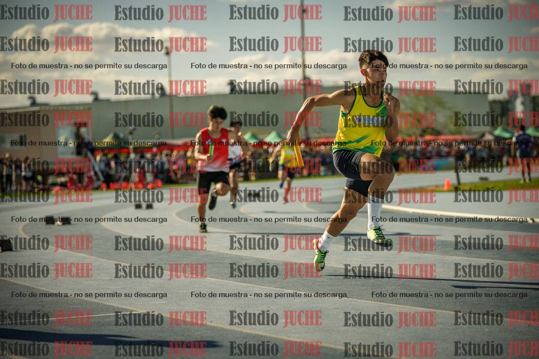Fotos de las Postas 4x100mts de varones LIBRE - FINAL