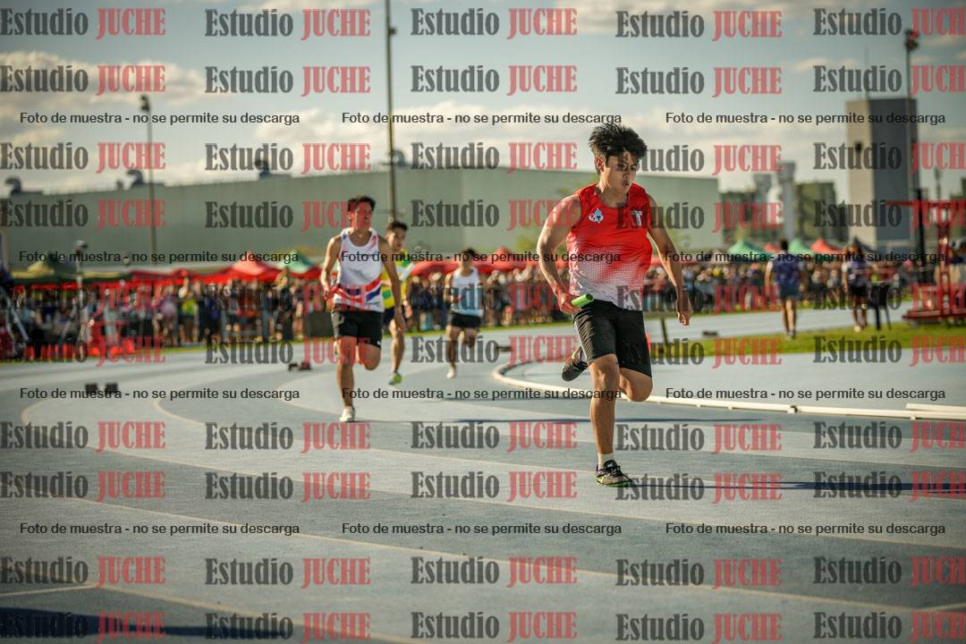 Fotos de las Postas 4x100mts de varones LIBRE - FINAL