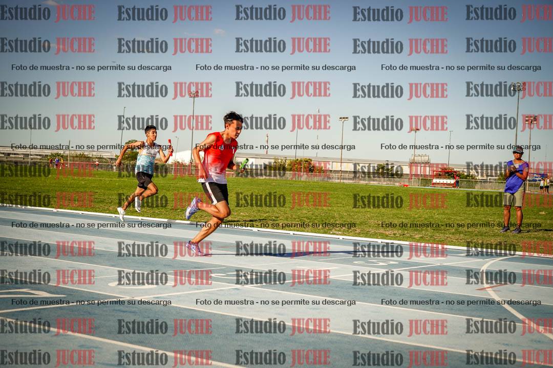 Fotos de las Postas 4x100mts de varones LIBRE - FINAL