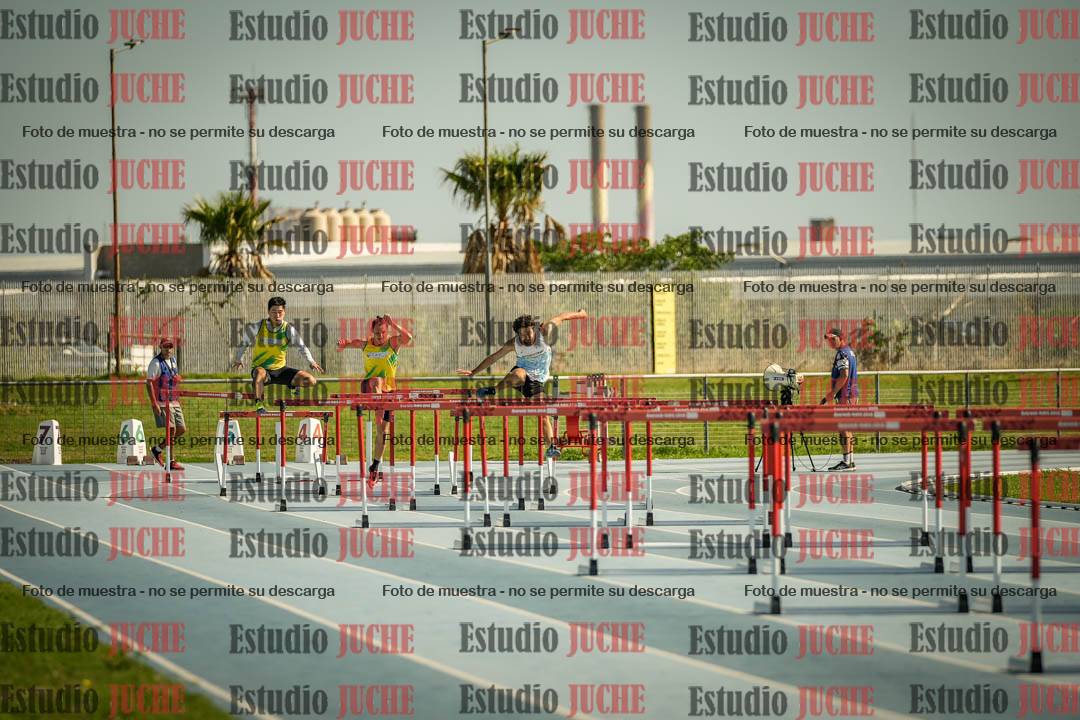 Fotos de los 110mts con vallas de varones - decatlón 6