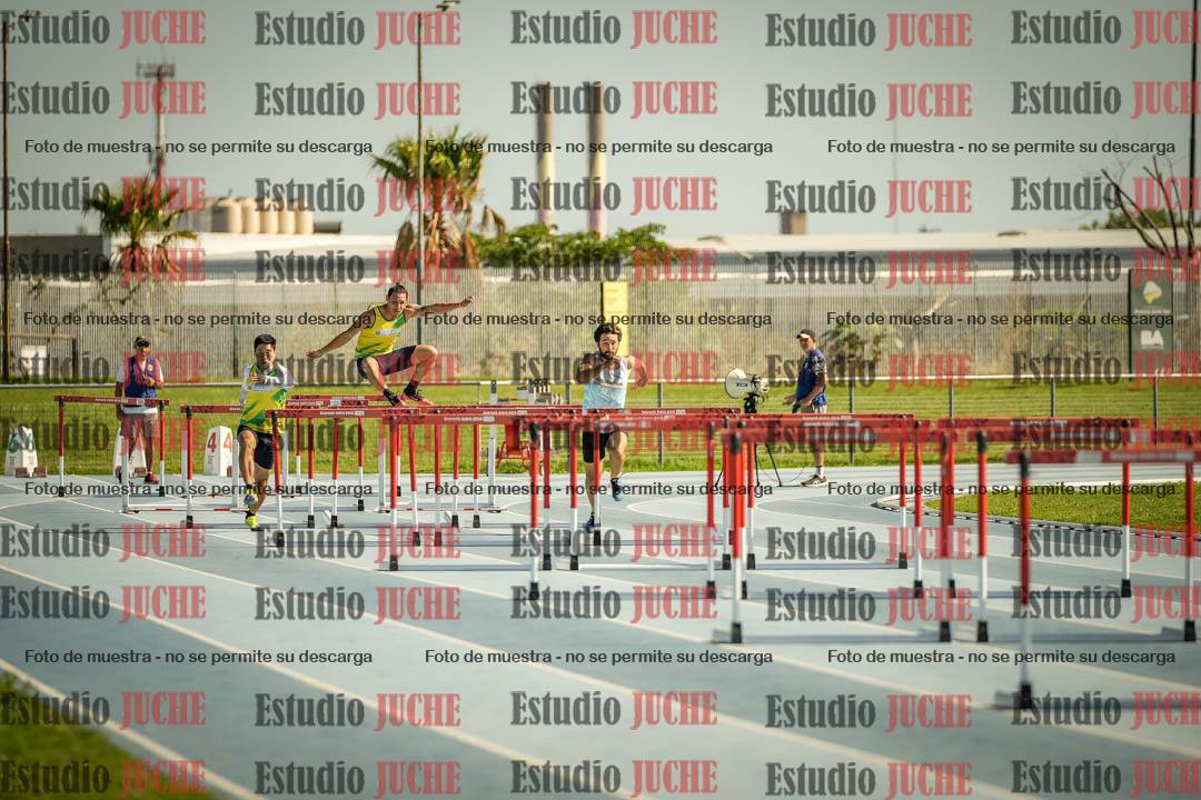 Fotos de los 110mts con vallas de varones - decatlón 6