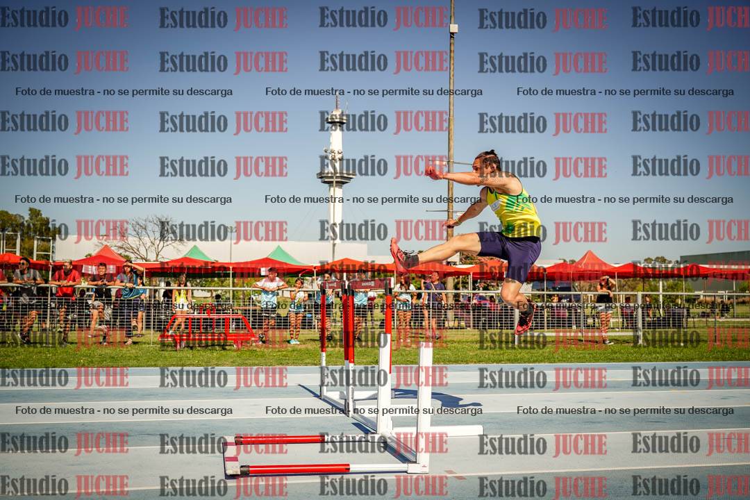 Fotos de los 110mts con vallas de varones - decatlón 6