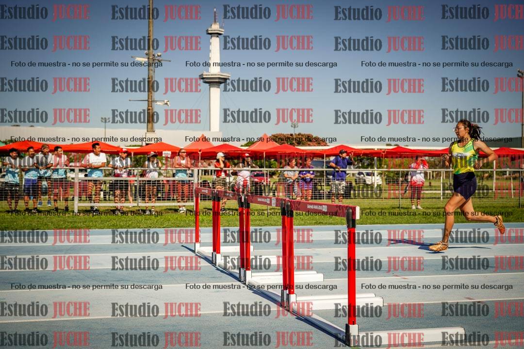 Fotos de los 400mts con vallas de mujeres LIBRE - FINAL