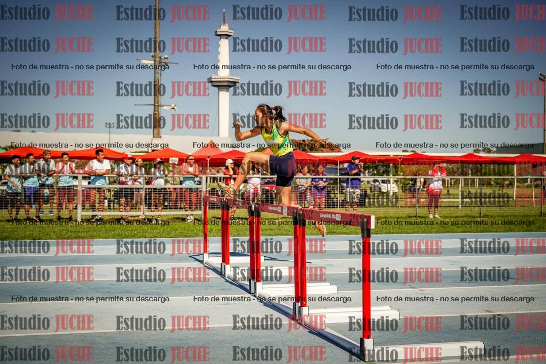 Fotos de los 400mts con vallas de mujeres LIBRE - FINAL