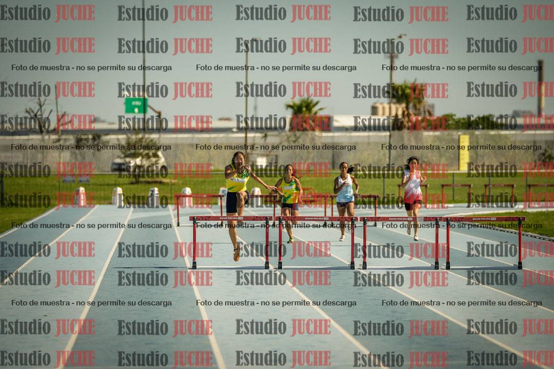Fotos de los 400mts con vallas de mujeres LIBRE - FINAL