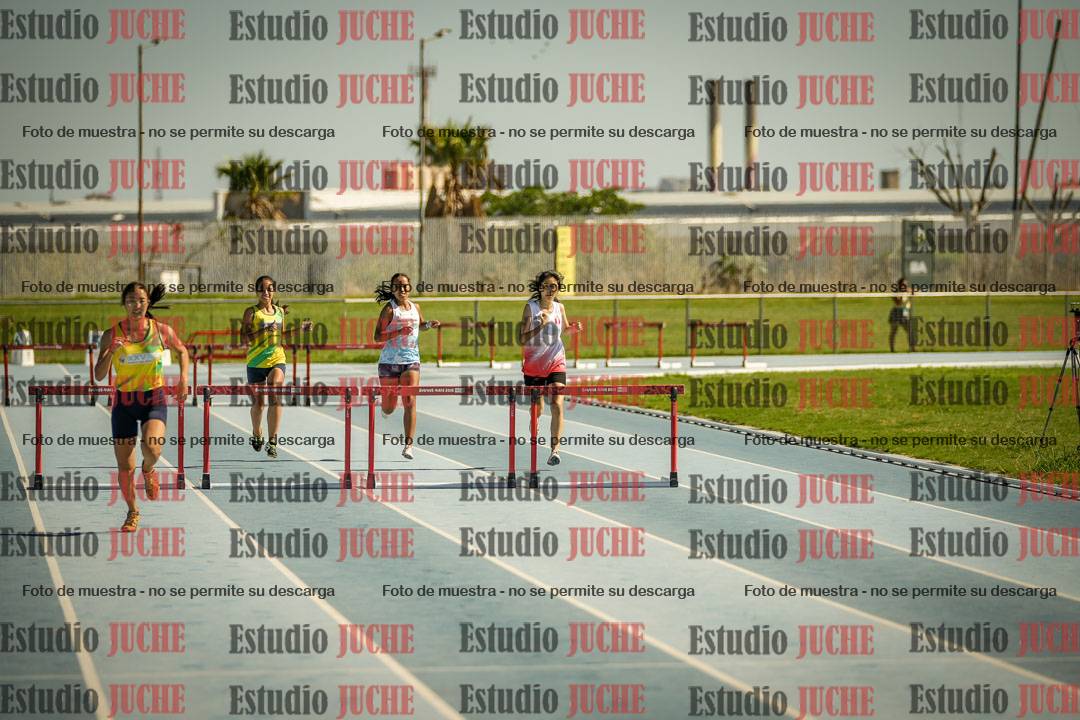 Fotos de los 400mts con vallas de mujeres LIBRE - FINAL