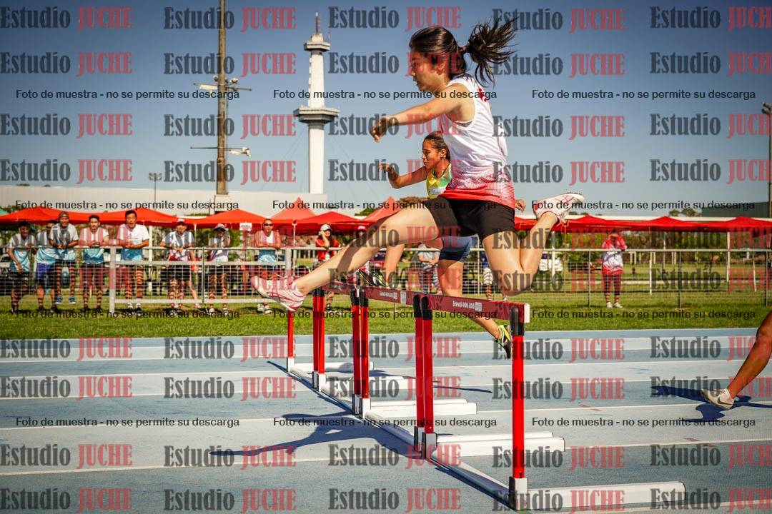 Fotos de los 400mts con vallas de mujeres LIBRE - FINAL